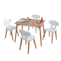 Set Masa cu 4 scaune cu spatar pentru copii Mid-Century Kid™ Toddler Kidkraft Set Masa cu 4 scaune cu spatar pentru copii Mid-Century Kid™ Toddler Kidkraft
